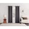 Sun Zero Sun Zero Norwich Gray Blackout Curtains 80 in. W AC-NORWICH84CHR - alternate 1